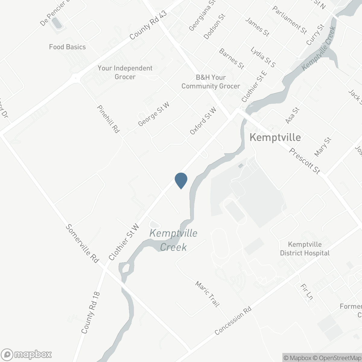 320 CLOTHIER STREET W, Kemptville, Ontario K0G 1J0